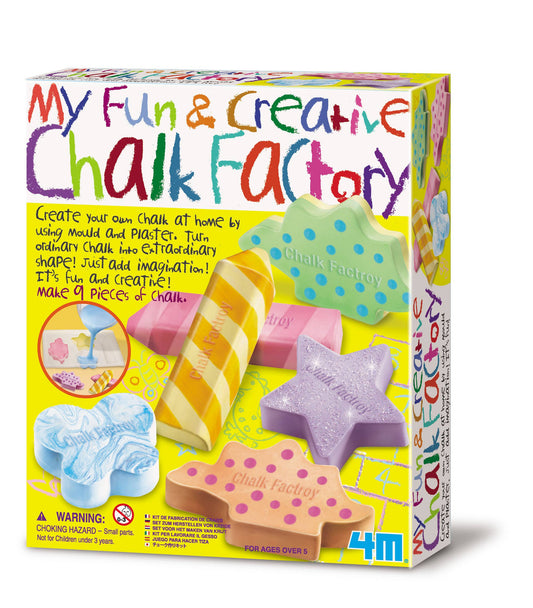 Toysmith - 4M My Fun & Creative Chalk Factory DIY Arts & Crafts Kit