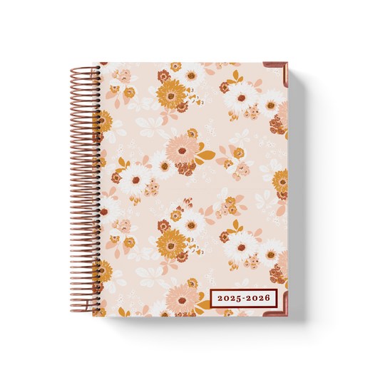 Color Me Flowers - Teacher Planner by BERTEAU & Co.