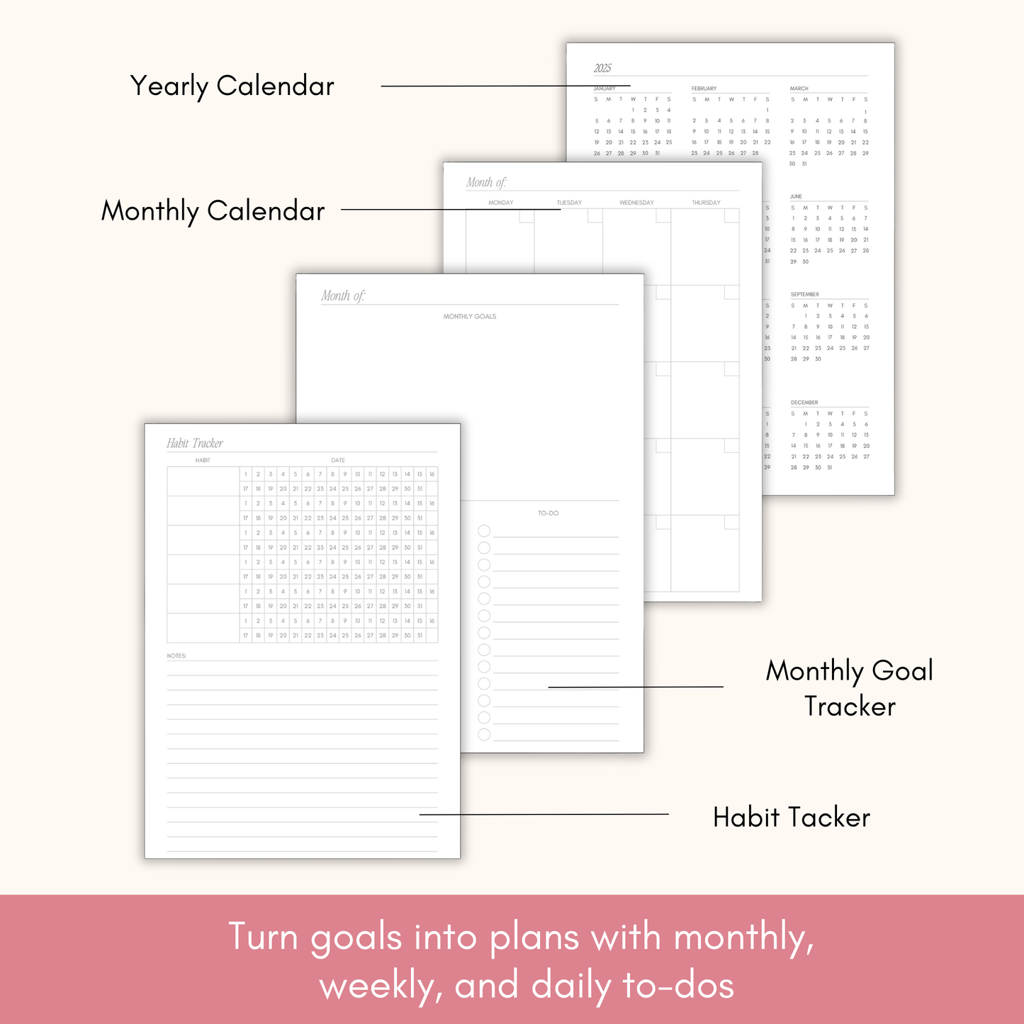 Lamare - Lamare Academic Planner 2024-2025 – Student & College School: Blue