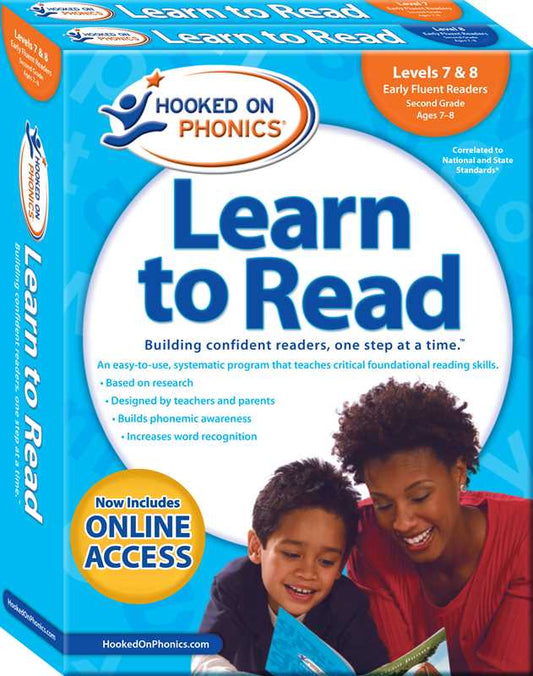 Hooked on Phonics Learn to Read - Levels 7&8 Complete by: Paperback; 124 pages / English