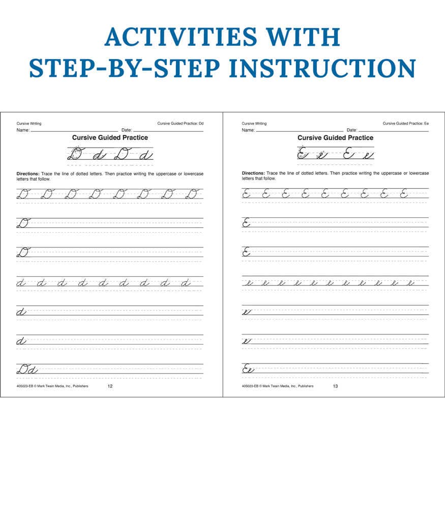 Carson Dellosa Education - Cursive Writing: Instruction, Practice, Reinforce, Gr 4-9