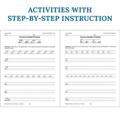 Carson Dellosa Education - Cursive Writing: Instruction, Practice, Reinforce, Gr 4-9
