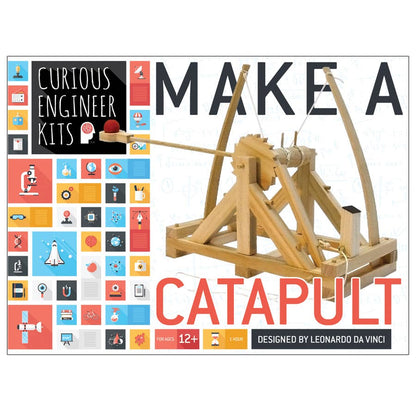 Make a Catapult KitWooden Engineering Model Building Kit