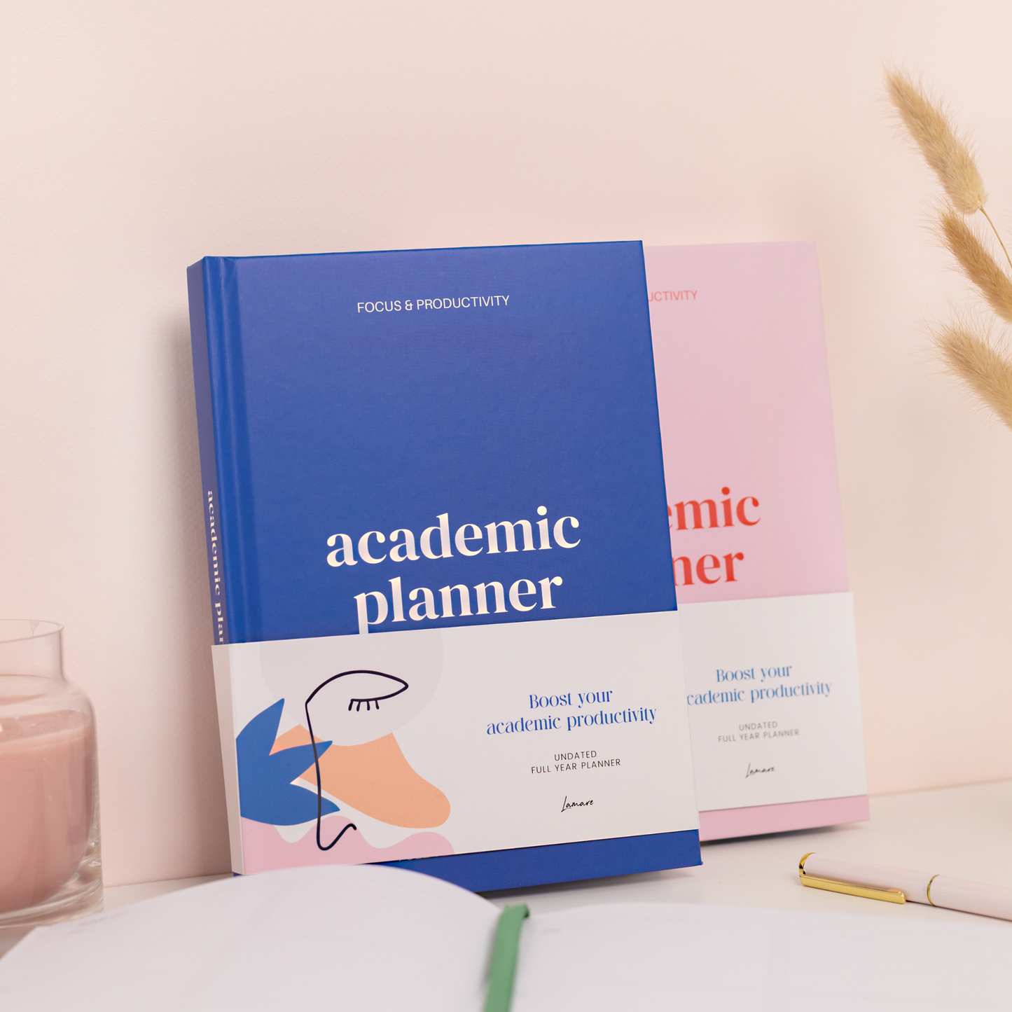 Lamare - Lamare Academic Planner 2024-2025 – Student & College School: Blue