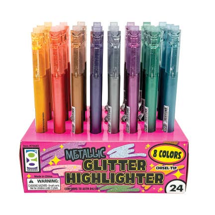 METALLIC GLITTER HIGHLIGHTER    24/DSP