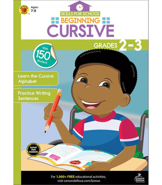 Carson Dellosa Education - Beginning Cursive, Grades 2 - 3
