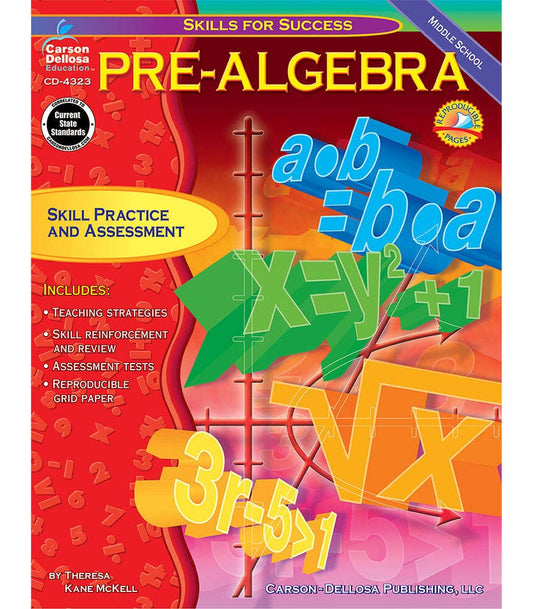 Carson Dellosa Education - Pre-Algebra