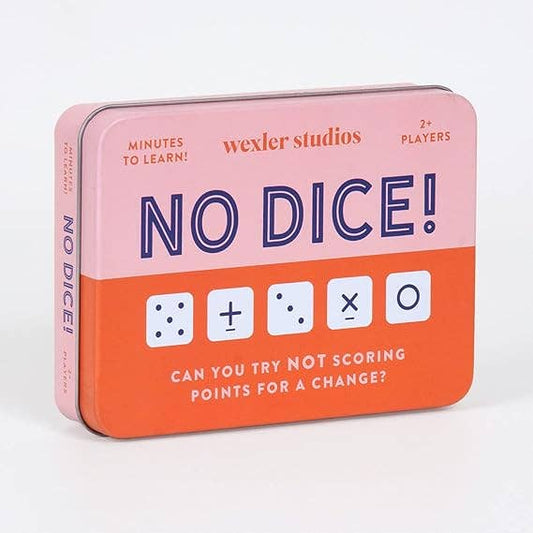 Texas Bookman - No Dice! Game: Can You Try NOT Scoring points For A Change?