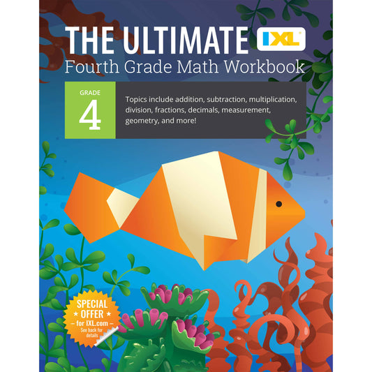 Ultimate Grade 4 Math Workbook