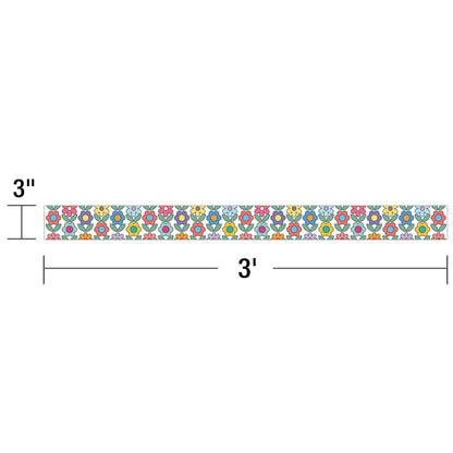 Happily Ever Elementary Retro Remix Flowers Straight