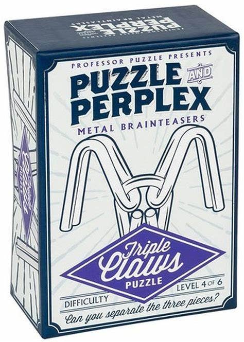 Puzzle and Perplex "Triple Claws"