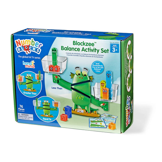 Blockzee Numberblocks Monster Balance Activity Set