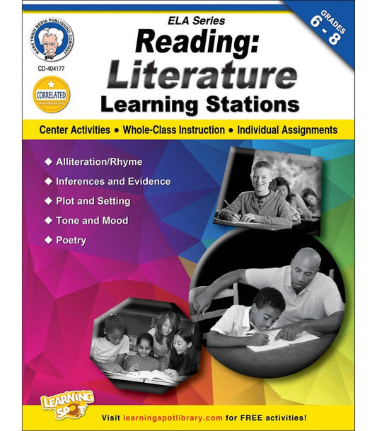 Carson Dellosa Education - Reading, Grades 6 - 8