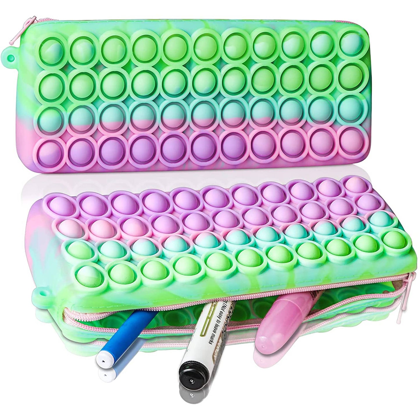 Pencil Case Pop Fidget Kids Toys- Assorted