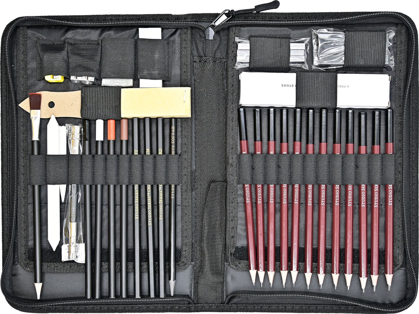 Peter Pauper Press - Studio Series Travel Sketch Kit (40 pieces)