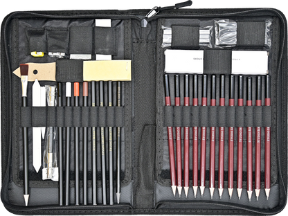 Peter Pauper Press - Studio Series Travel Sketch Kit (40 pieces)