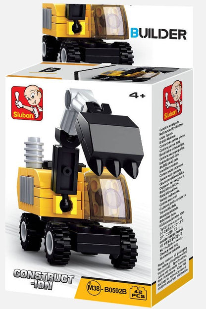 Construction Builder Building Brick Set, 4 styles