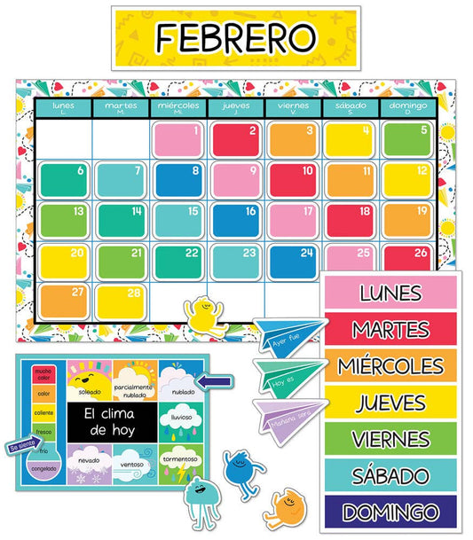 Happy Place Spanish Calendar
