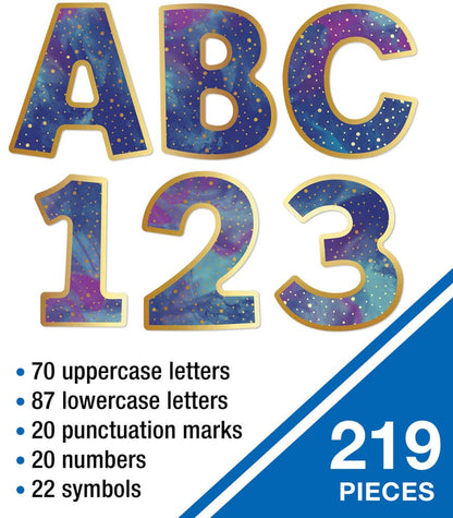 Galaxy Combo Pack Bulletin Board Letters