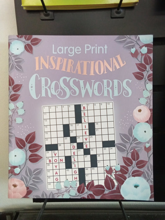Large Print Inspirational Crosswords (Large Print Puzzle Books)