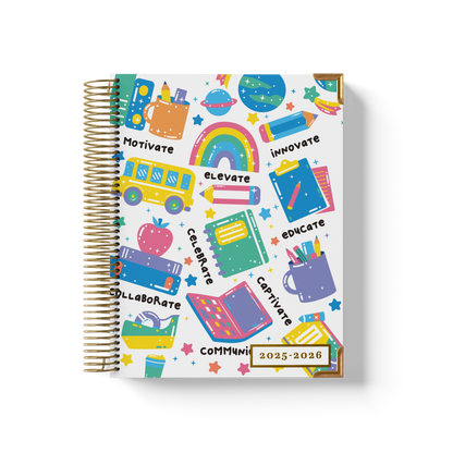 School Daze - Teacher Planner by BERTEAU & Co.