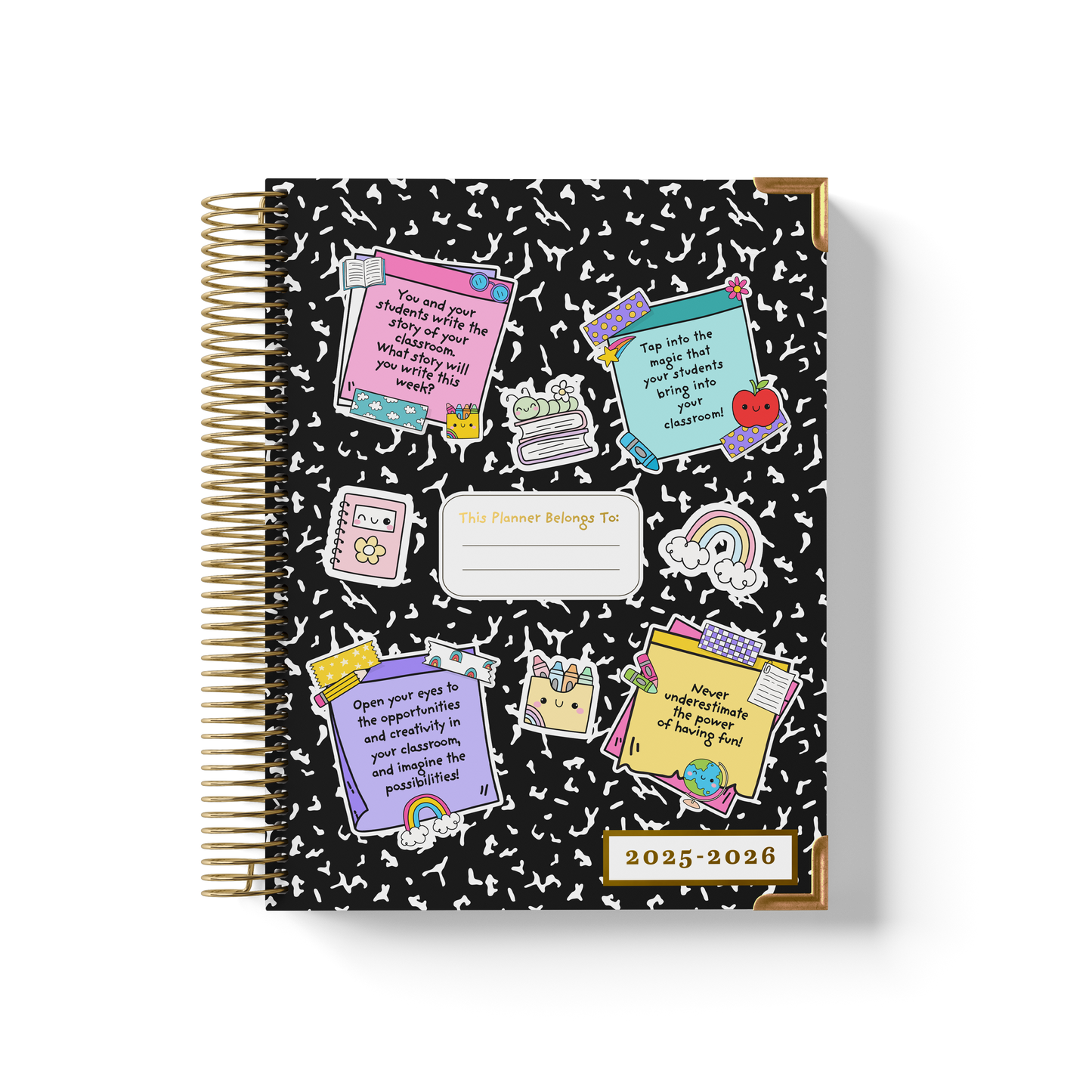 Stickerpalooza 2025 - Teacher Planner by BERTEAU & Co.