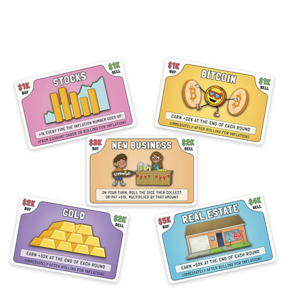 Tuttle Twins Inflation Monster Card Game